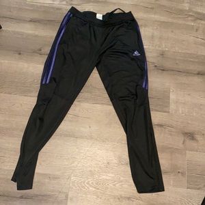 Adidas Joggers grey and purple